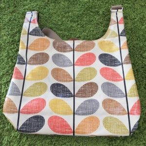 Orla Kiely Midi Sling Bag in Scribble Stem Print